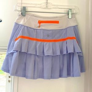 Lululemon pace setter tennis skirt in lilac